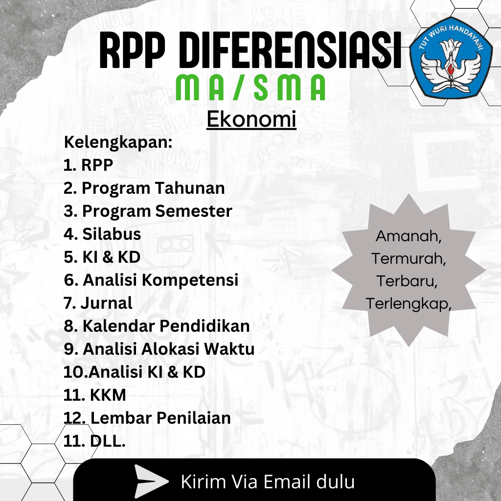 

RPP Deferensiasi Ekonomi Kelas 10.11.12 SMA Kurikulum 2013
