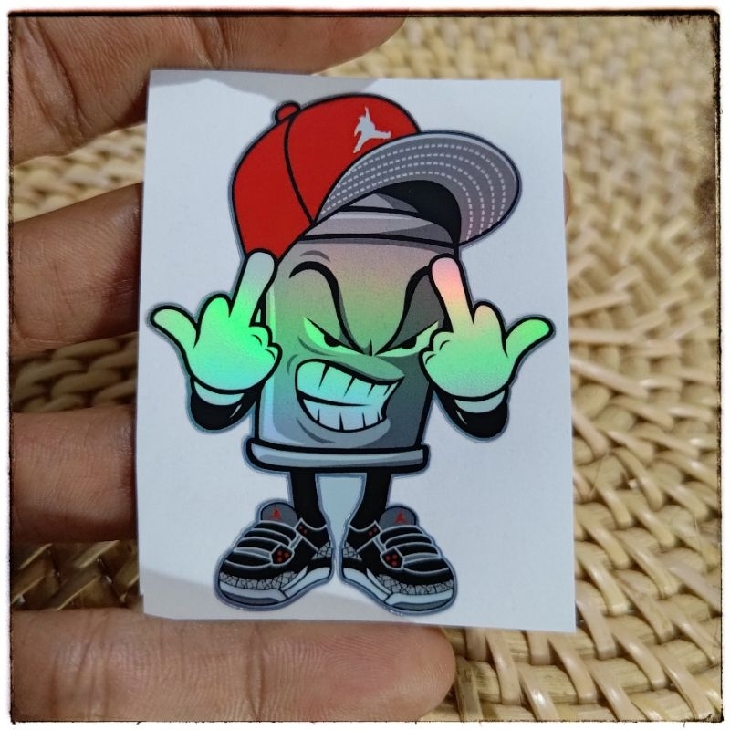 

sticker lucu fck
