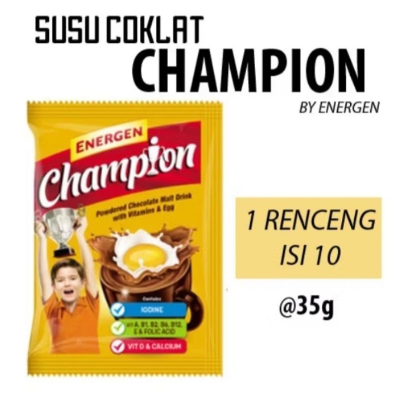 

Energen champion