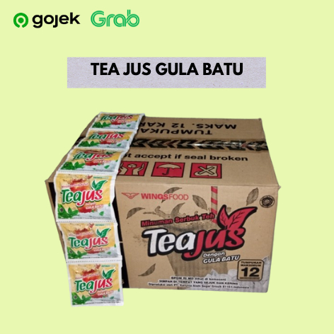 

Tea Jus Gula Batu - Teh Jus Rasa Gula Batu (1 Dus)