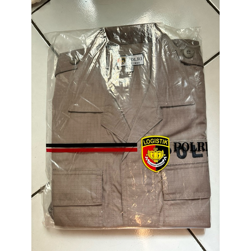 Kemeja PDL Polri / seragam PDL jatah polri original