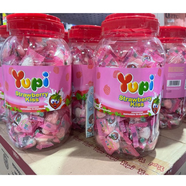 

Yupi toples berat 300gr isi-+130pc