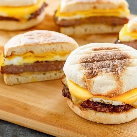 

ROTI VEGAN ENGLISH MUFFIN ALA SARAPAN McD