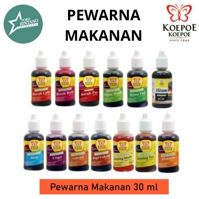 

Koepoe Koepoe Pewarna Makanan 30ml All Variant