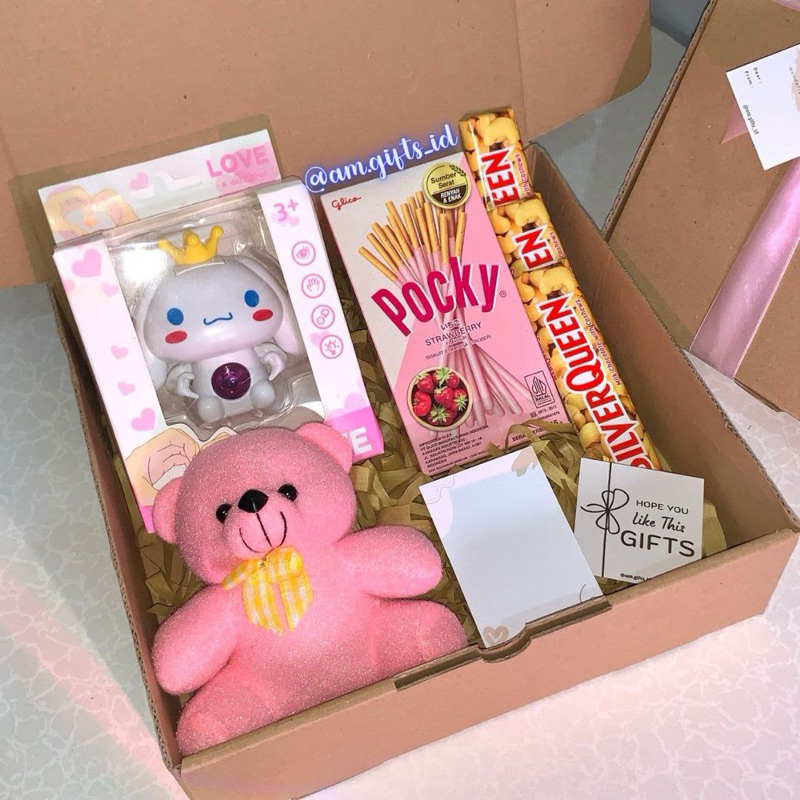 

GIFT BOX BONEKA SAY I LOVE YOU GIFT BOX ULANG TAHUN GIFT BOX VALENTINE