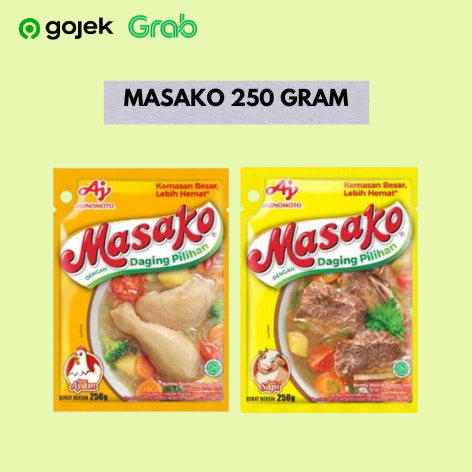 

Masako Bumbu Penyedap Rasa Ayam dan Sapi 250g