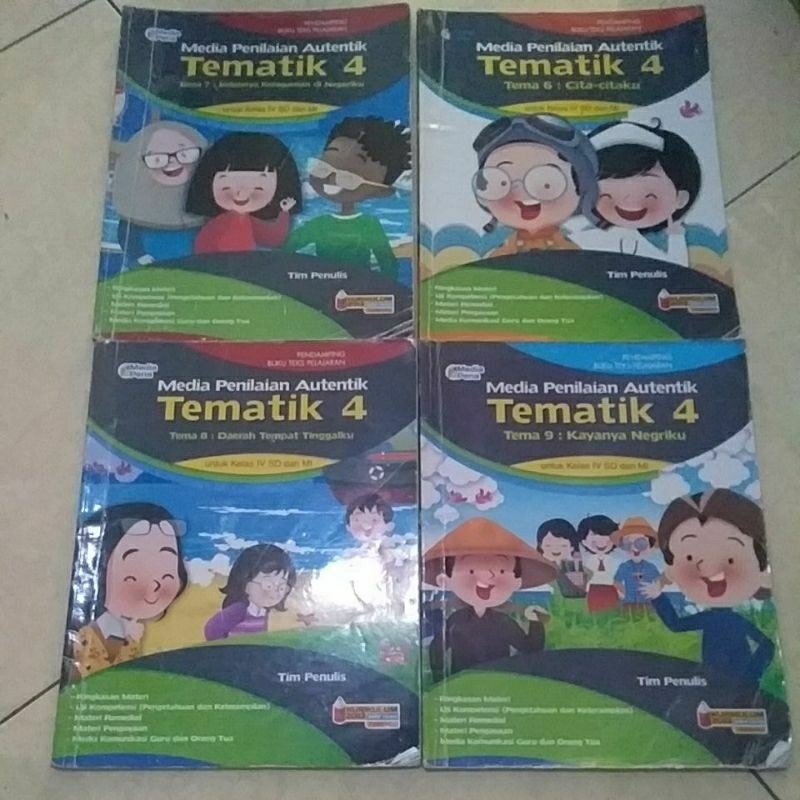 tematik kelas 4 SD tema 6,7,8,9