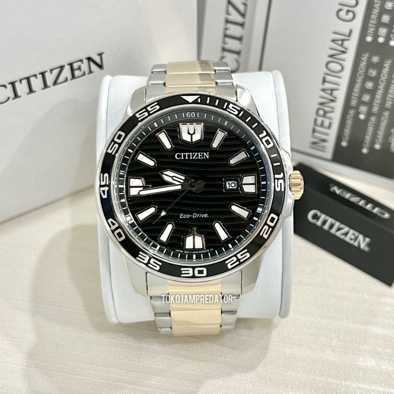 JAM TANGAN PRIA CITIZEN AW1524-84E ECO DRIVE ORIGINAL