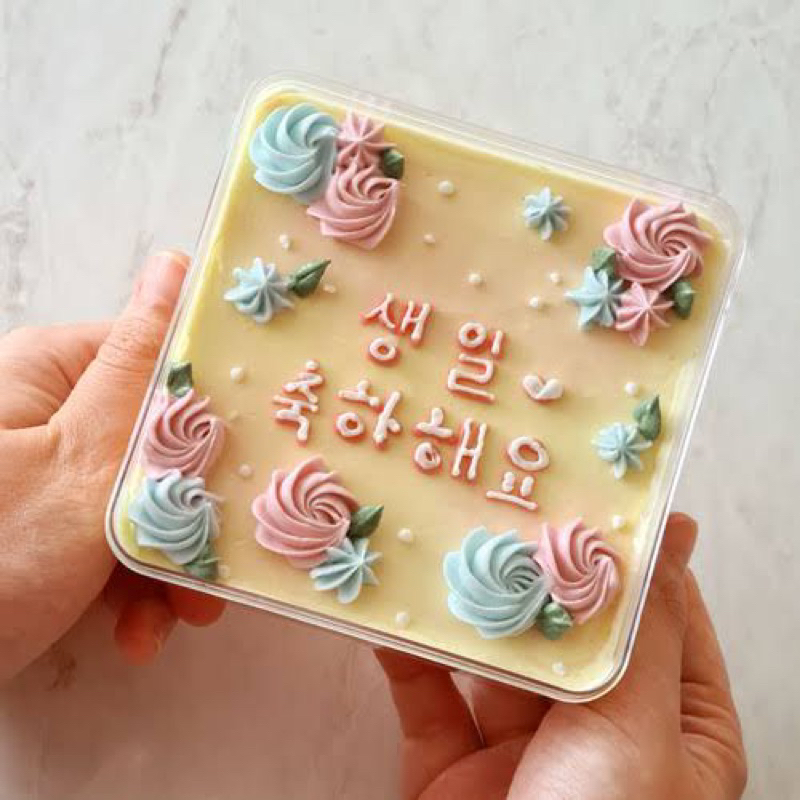 CAKE BOX LUNCH BOX LUCU