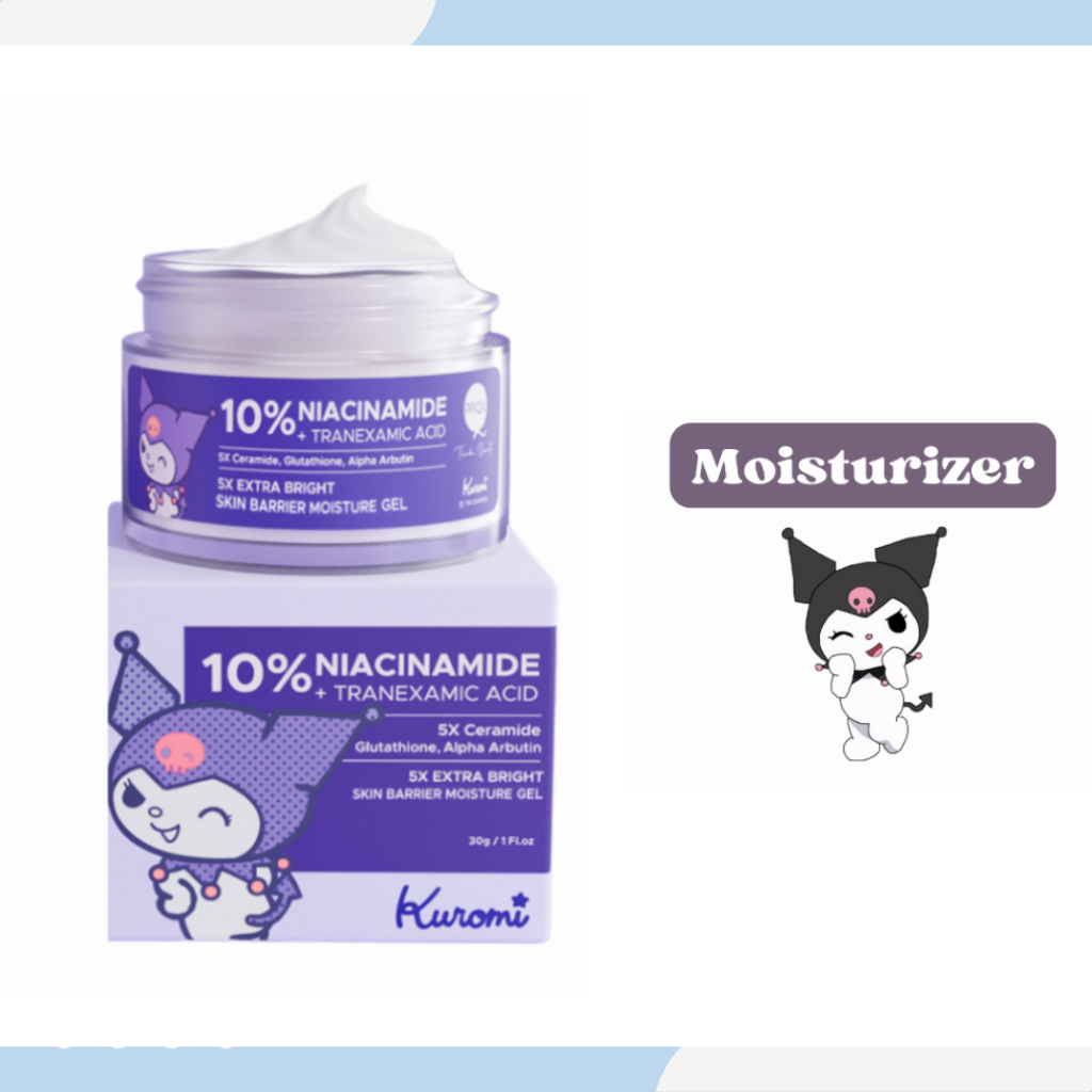 Pipiqiu 10% Niacinamide + Tranexamic Acid Extra Bright Skin Barrier Moisture Gel Special Kuromi Edit