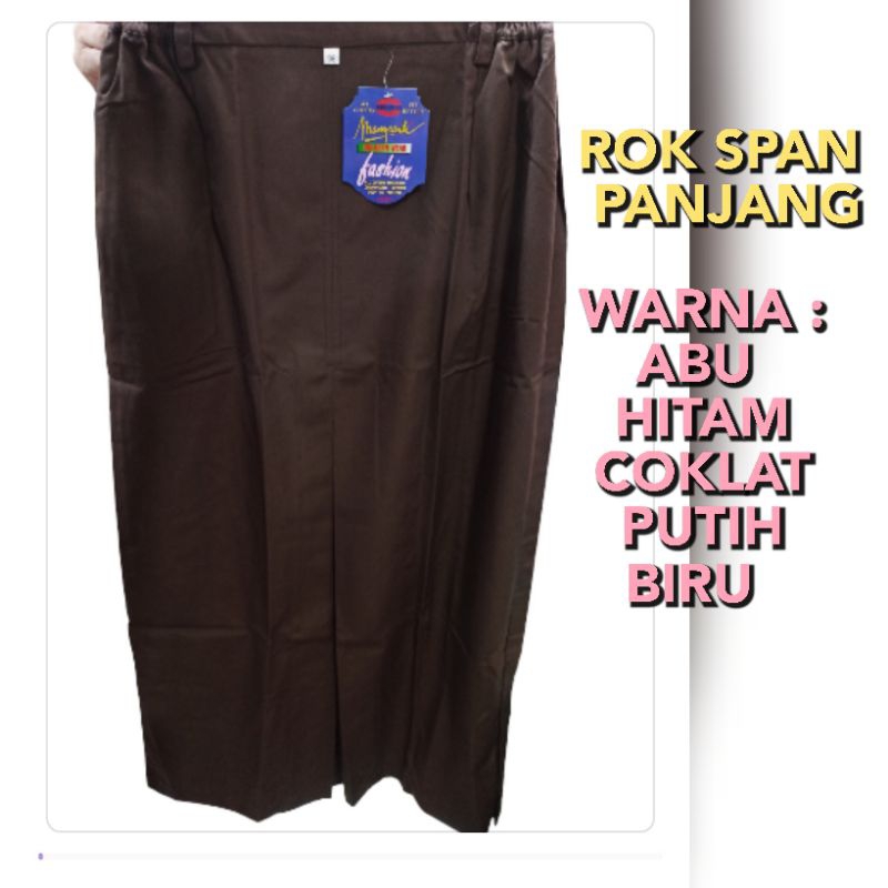 ROK SERAGAM SEKOLAH MAMPANK SPAN PANJANG