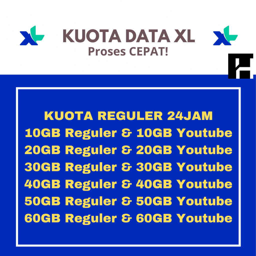 TERLARIS PAKET DATA KUOTA XL UPTO 120GB MURAH