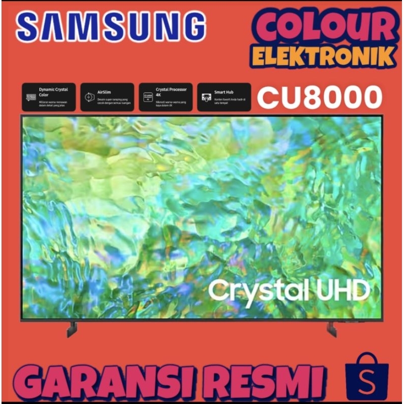 SAMSUNG 65CU8000 4K SMART TV 65 inch UA65CU8000KXXD UA65CU8000 CU8000