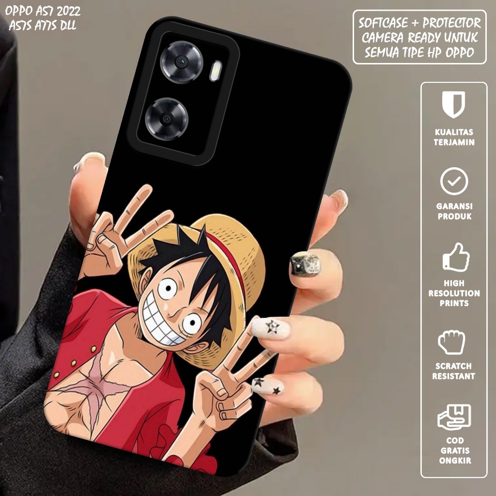 CASE OPPO A57 A57S A77S - Case Hp Oppo A57 A57S A77S - Softcase Oppo A57 A57S A77S (ANIME SERIES) Ca