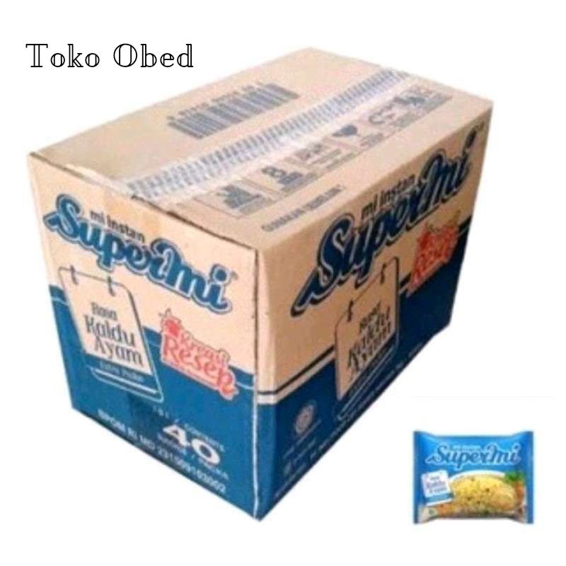 

Supermie Kaldu Ayam Per dus isi 40