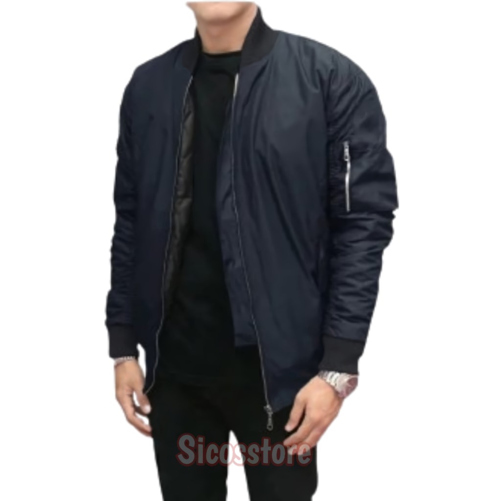 Jaket Motor Jaket Bomber Pria Polos Jaket Bomber Parasut Taslan Jaket Bomber Premium Distro