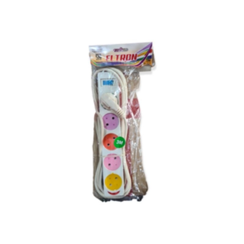 Terminal + kabel / colokan 5 meter 3,4,5 Lubang