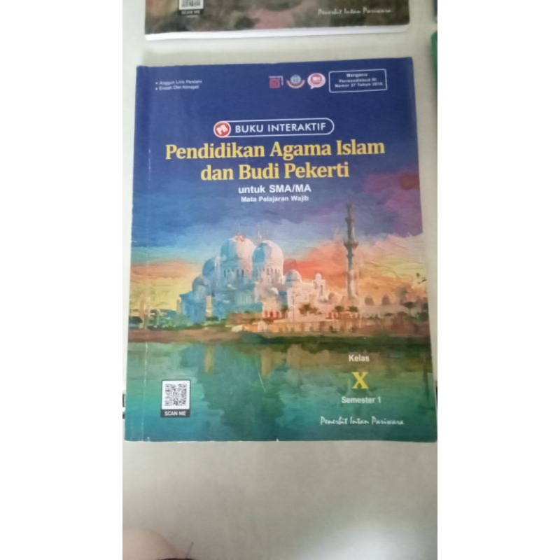 

Preloved buku interaktif intan pariwara PA kelas 10 semester 1