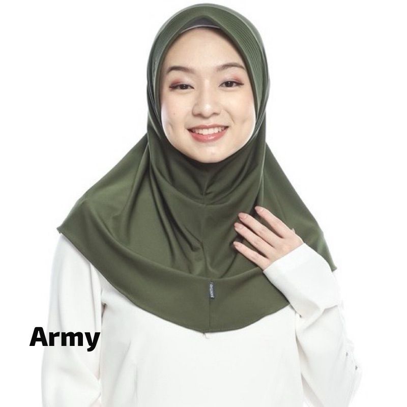 Kerudung Bergo Hamidah Jersey Premium Hijab Bergo Instan Grosir Murah SSF