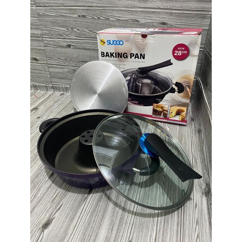 BAKING PAN SUGGO UKURAN 28 CM / CETAKAN KUE BOLU