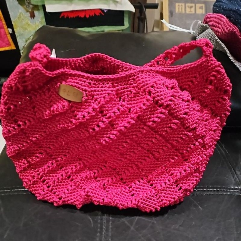 Tas rajut handmade-tenteng