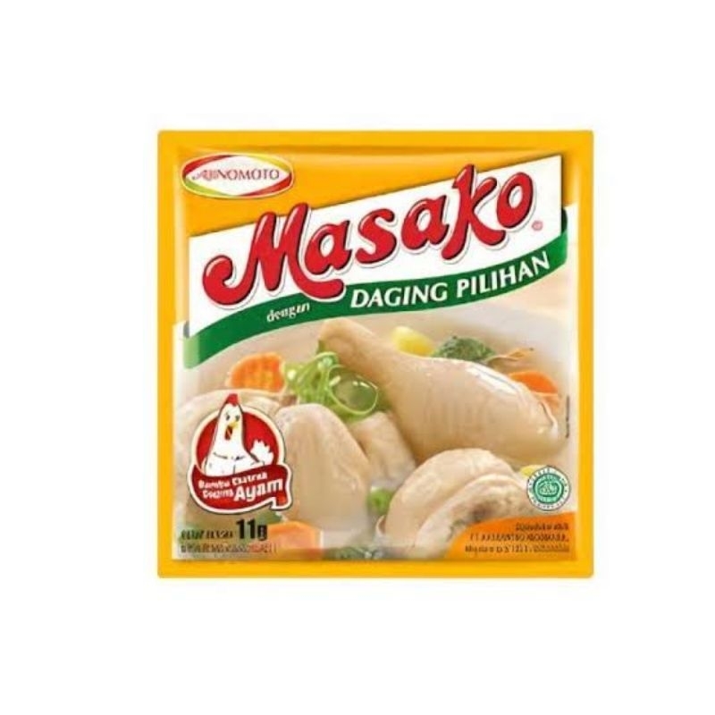 

Masako sachet Rasa Ayam/Bumbu penyedap instan Masako