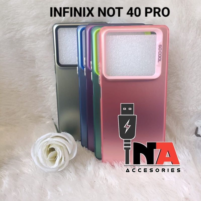 Case Plate Imd Hologram Infinix Not 40 Pro Softcase Glossy