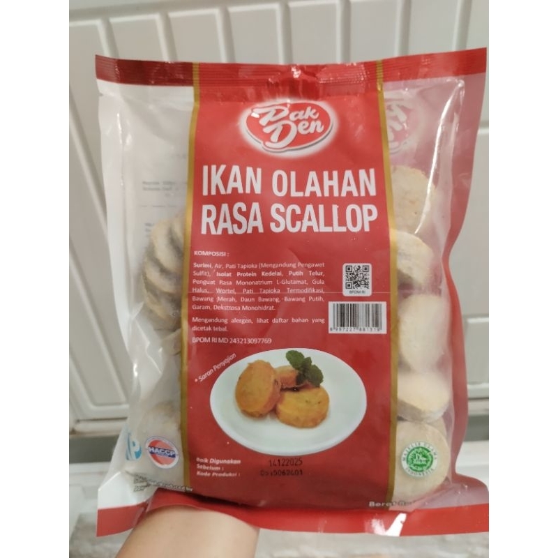 

Pak Den Ikan Olahan Rasa Scallop uk 500gr