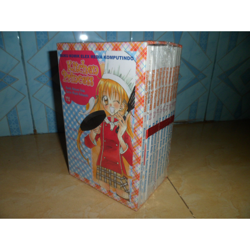 Komik Kitchen Princess Boxset Segel Baru