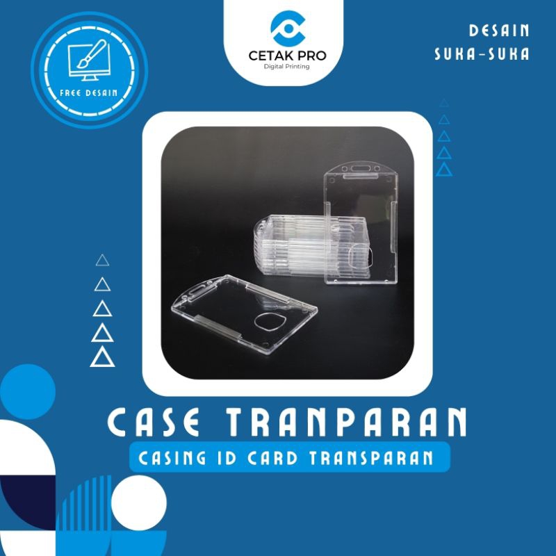 

Casing ID CARD Transparan, Kualitas Premium