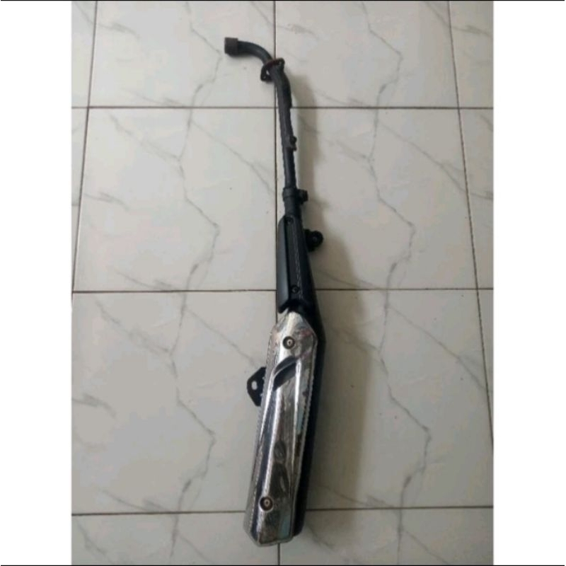 knalpot Yamaha Vega ZR Vega R new Jupiter z robot masuk original copotan