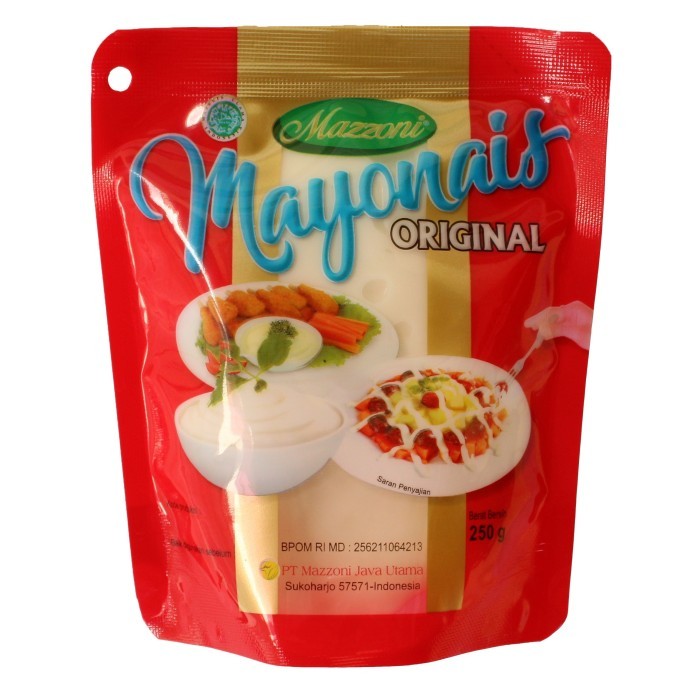 

MAZZONI MAYONAISE ORIGINAL 250 GRAM UNTUK SALAD DLL