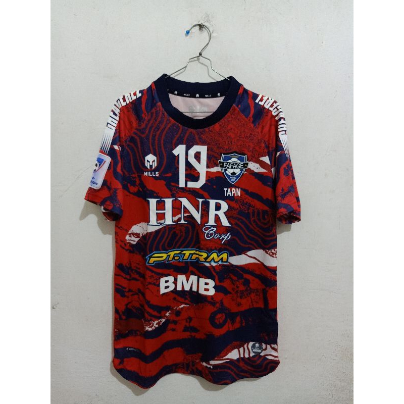 Jersey Fafage Banua Kalimantan Away PFL 2023 Original MATCHWORN A. ABEDIN