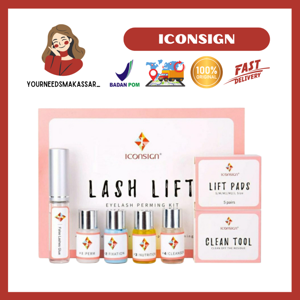 ☘️YN☘️ Iconsign Lash lift Kit Eyelash / lash lift