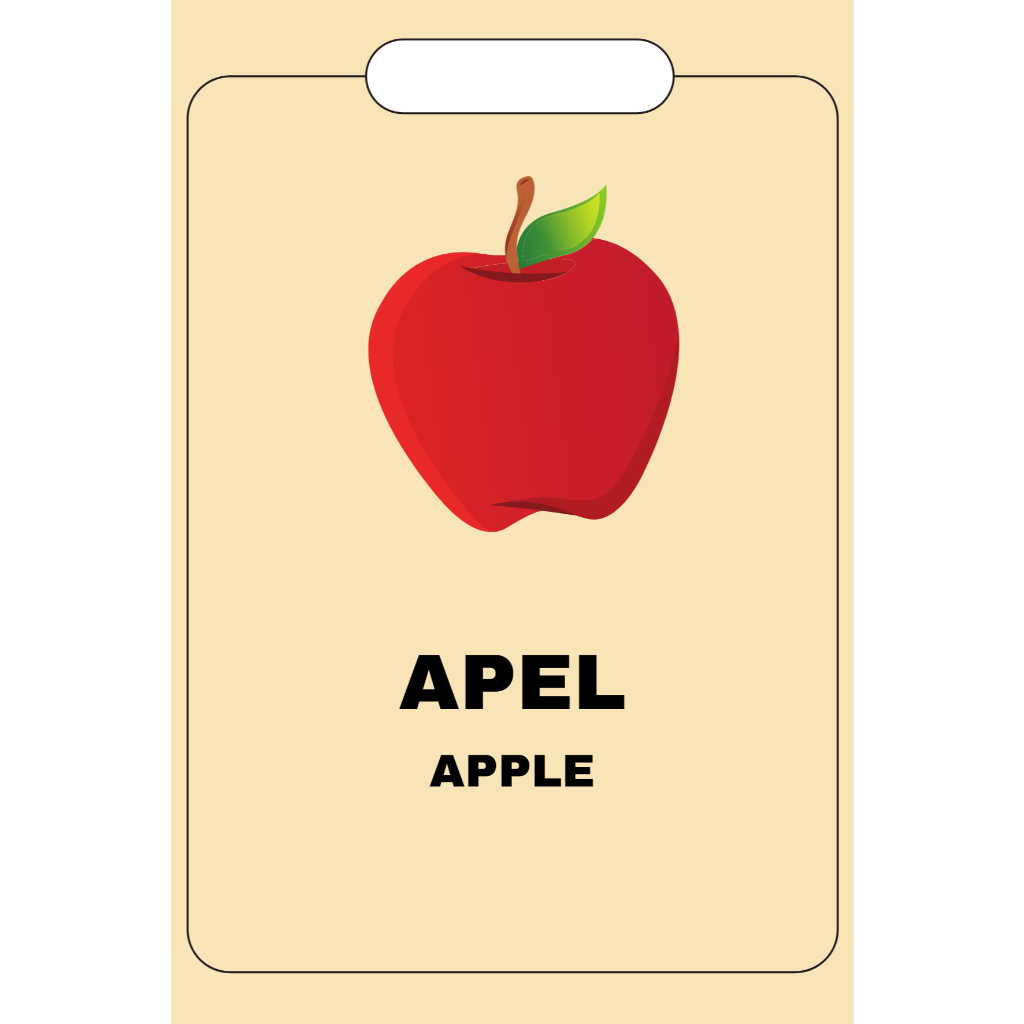 Fruit Education Card