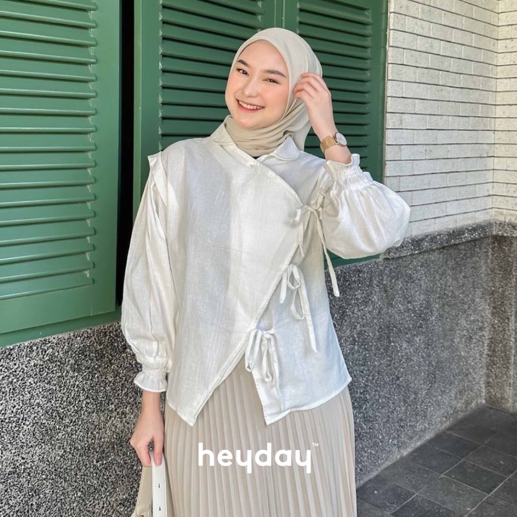Heyday - zaura blouse - atasan wanita blouse - kemeja wanita terbaru
