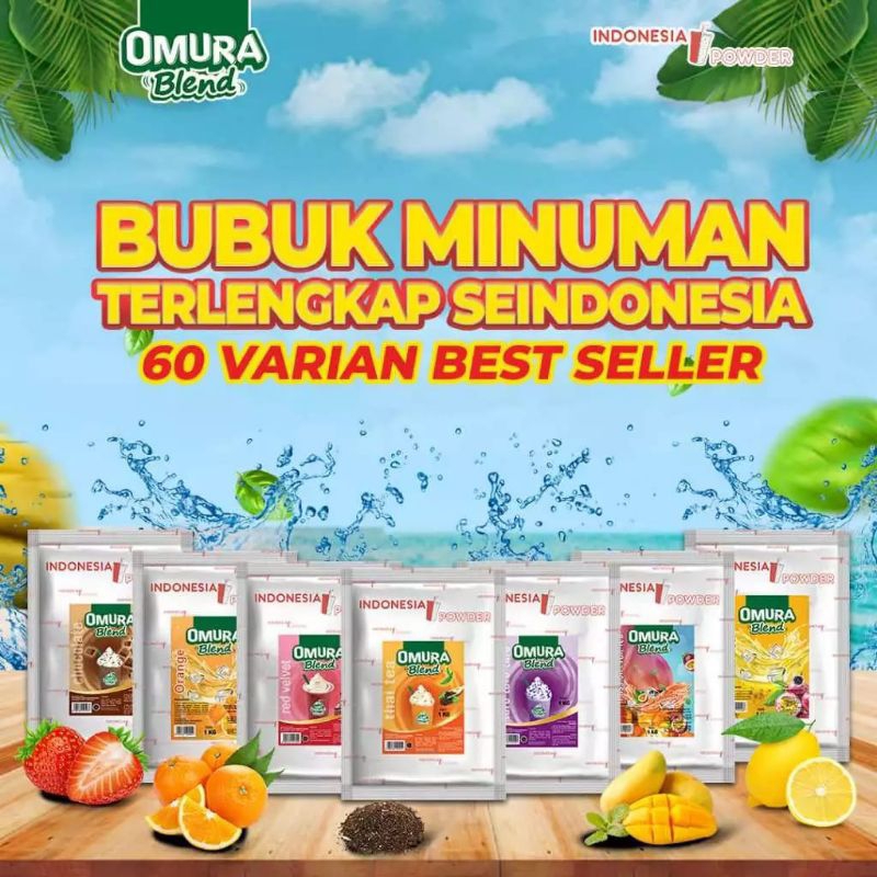 

RASA STRAWBERRY / BUBUK MINUMAN OMURAN BLEND 500 GR / POWDER MINUMAN / SERBUK MINUMAN / BUBUK MINUMAN