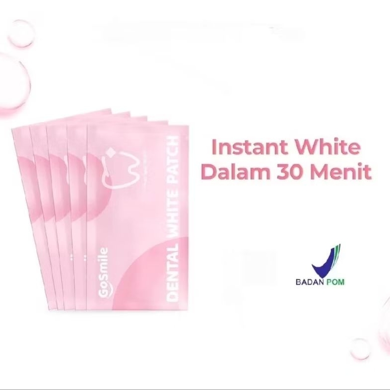 [ECERAN] Go Smile Dental White Patch - Untuk Memutihkan Gigi seperti Bleaching dengan Glycerin Menth