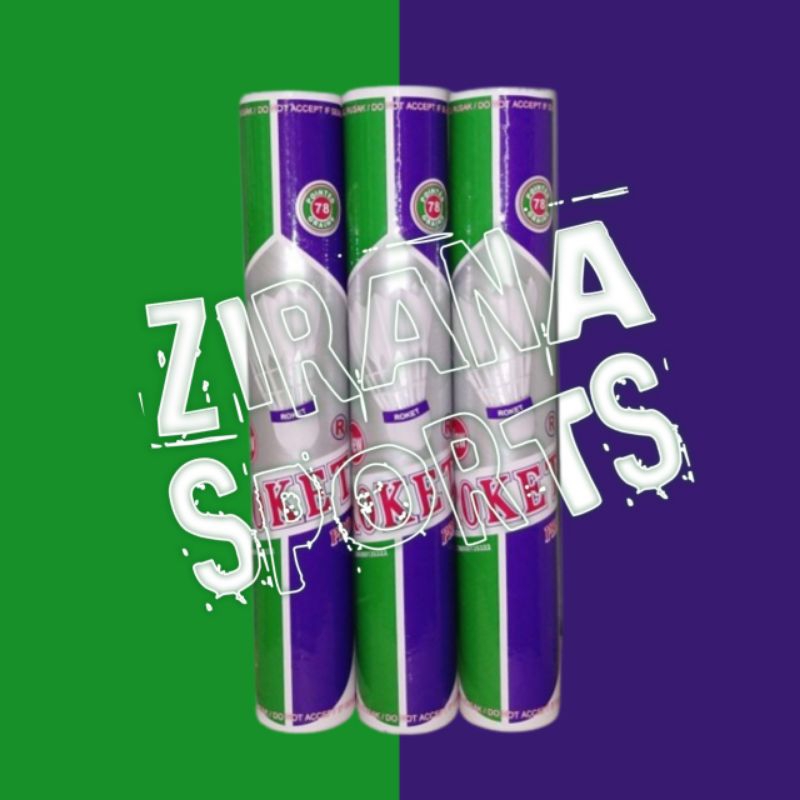 Kok Badminton | Shuttlecock Roket Ungu