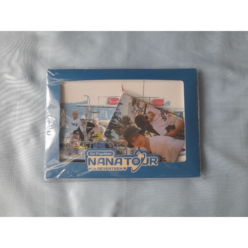 seventeen nana tour vod gift sealed fullset photocard pc postcard photoframe scoups jeonghan joshua 