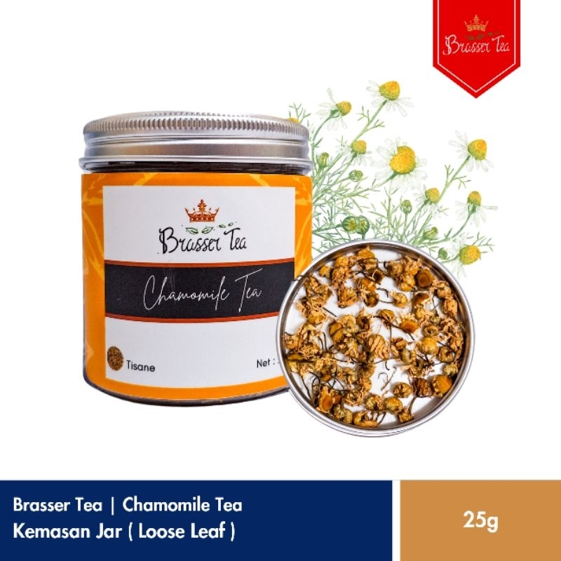 

Chamomile Tea | Teh Bunga Chamomile Kemasan Jar Isi 25gr