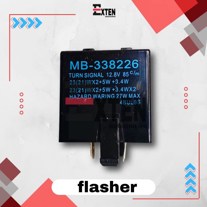 FLASHER SEN L300 BENSIN DIESEL  FLASHER SEIN MOBIL 12V KAKI 3  MB338226