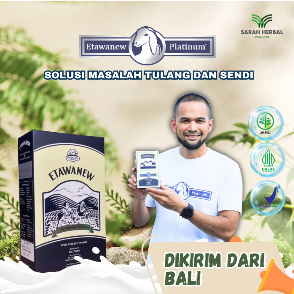 

ETAWANEW Susu Kambing Etawa Mengatasi Masalah Pernafasan dan Nyeri Sendi Dikirim dari Bali