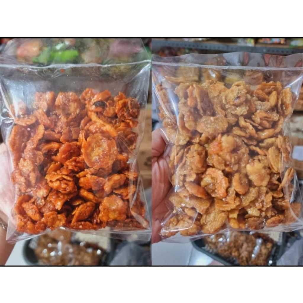 

Keripik Emping Melinjo Manis dan Pedas 250gr