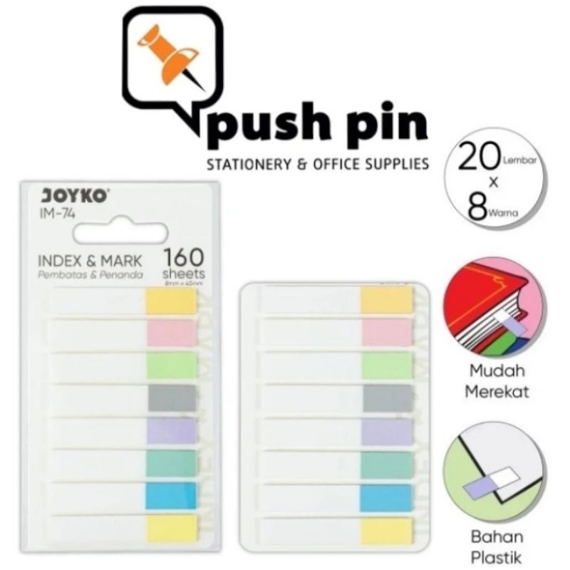 

Joyko Index & Mark / Pembatas & Penanda IM-74