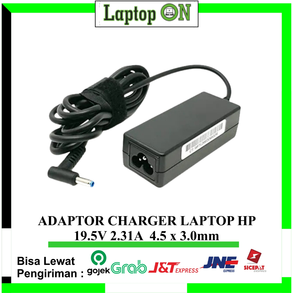 Charger Adaptor Laptop HP 19.5V 2.31A 45W