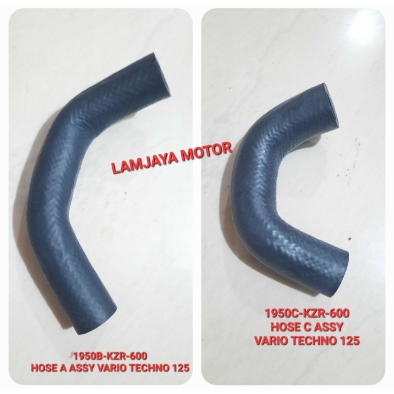 SELANG RADIATOR HOSE VARIO TECHNO 125 ASSY ( HOSE A DAN C WATER)