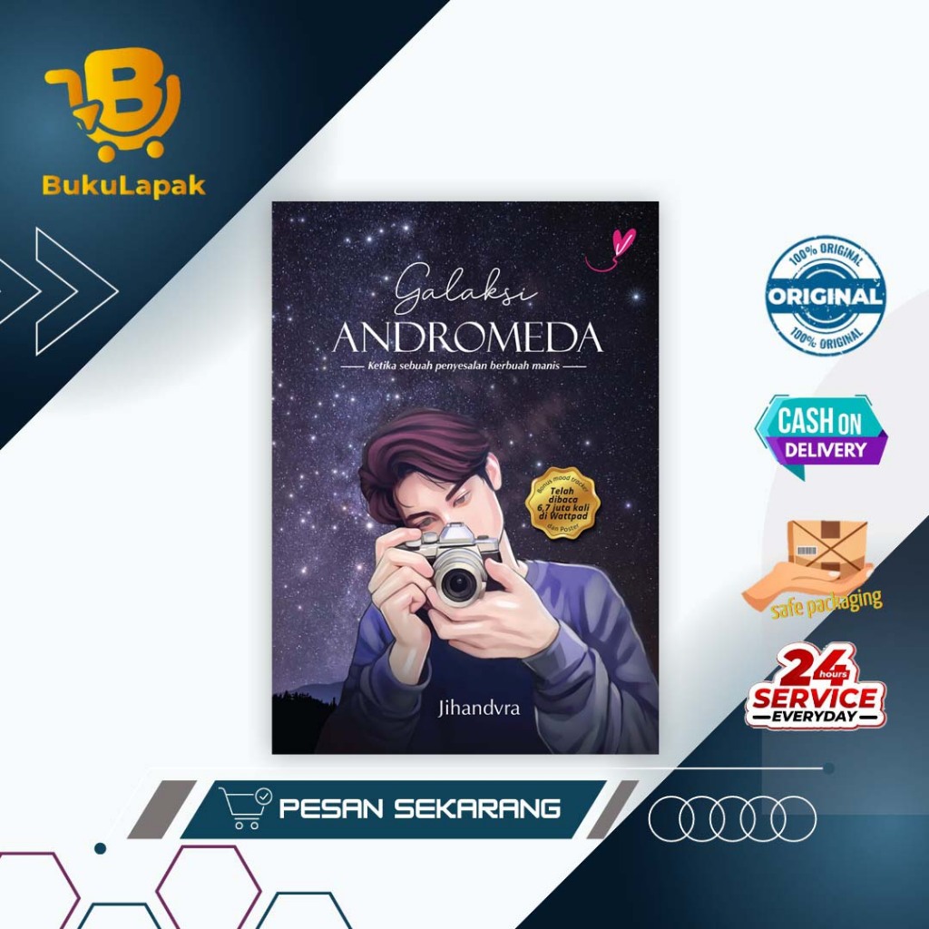 Buku Novel - Galaksi Andromeda - Novel Remaja - Buku Novel Remaja - Novel Wattpad - Reneluv