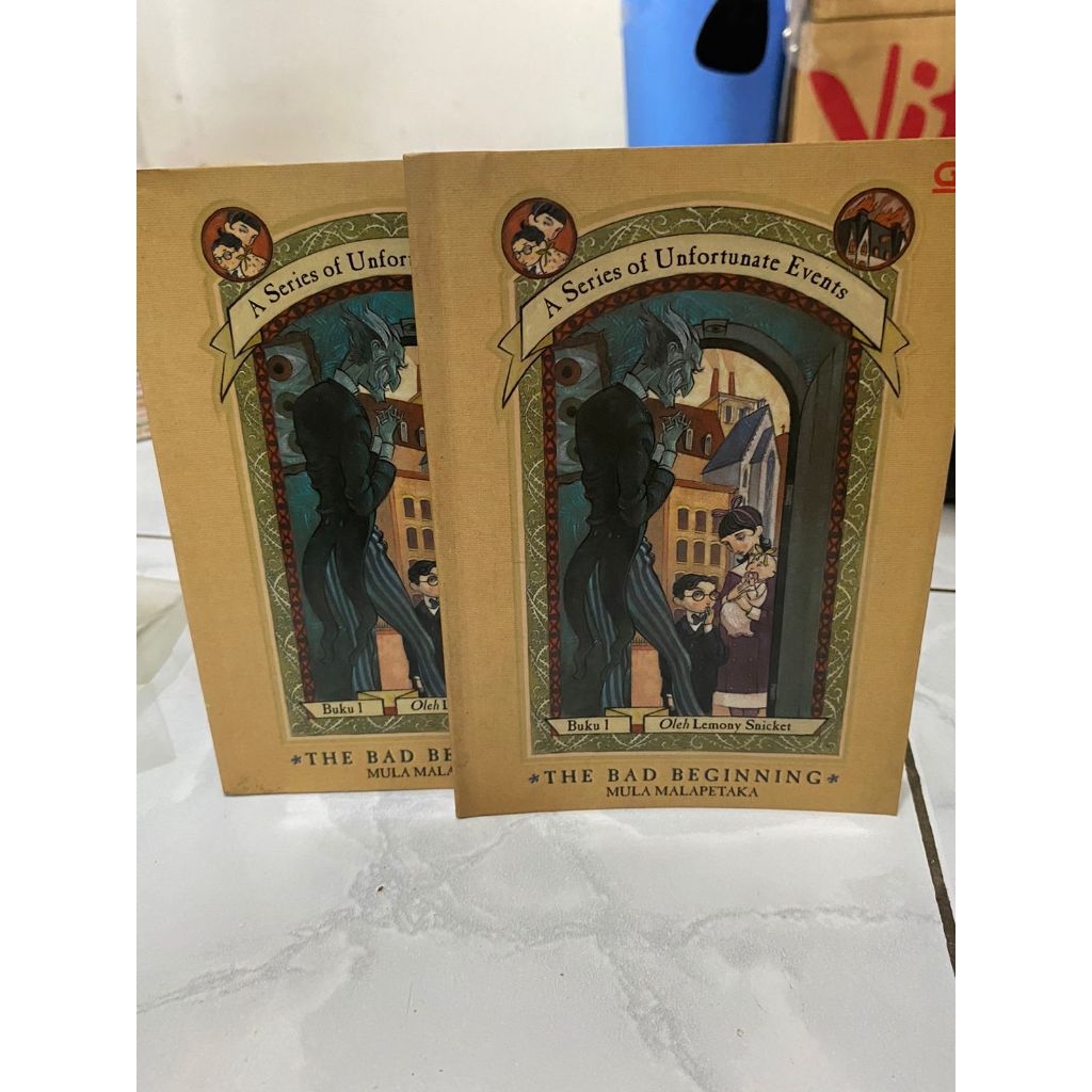 Novel A series of unfortunate events - lemony snicket - cabutan