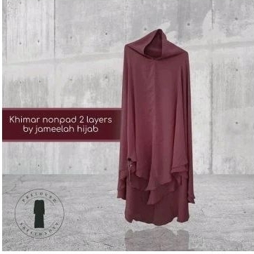 nwt khimar nonpad siffon arab by jameelah hijab bukan sofni aljenna alfi elmadina sidra malikah